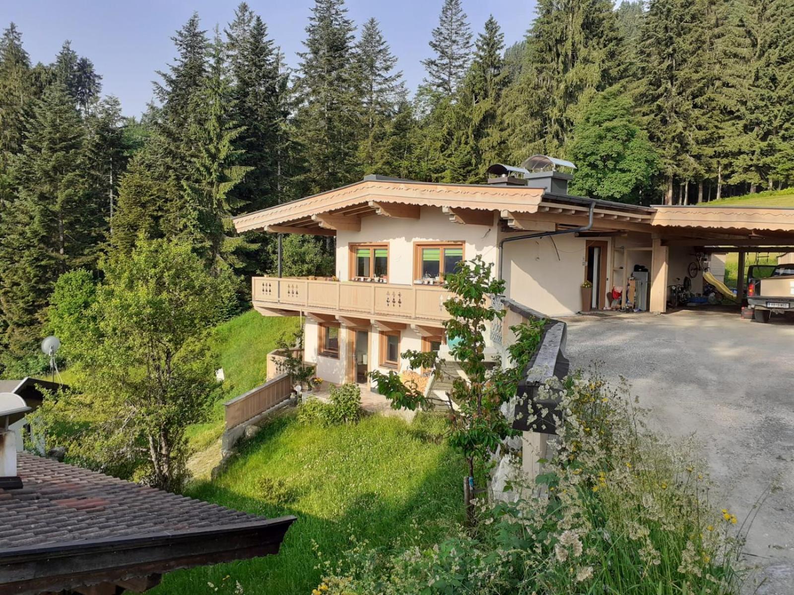 Ferienwohnung Waldglueck Reith bei Kitzbühel エクステリア 写真